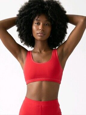 Cropped top bra